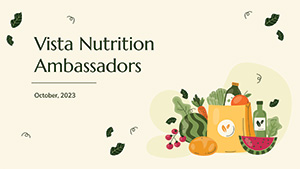 Vista Nutrition Ambassadors Presentation