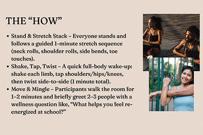 SWS 2025 The How Quick Energizing Moves to Boost Staff and Student Well Being
